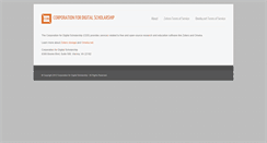 Desktop Screenshot of digitalscholar.org