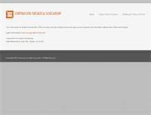 Tablet Screenshot of digitalscholar.org